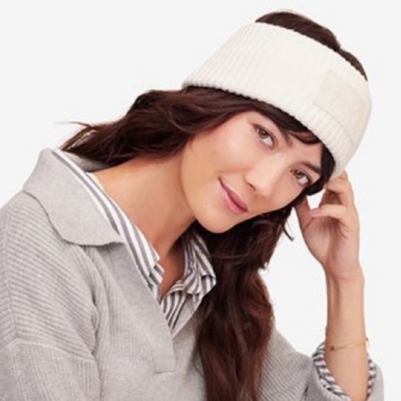 2/$80 COACH Cable Knit Winter Headband - Picture 5 of 8